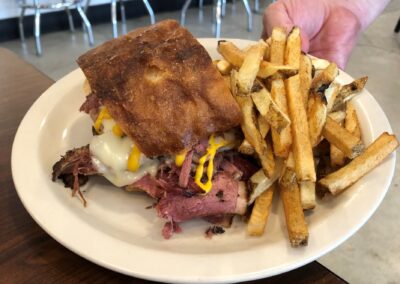 Great food in Nashville - Pastrami Sandwich
